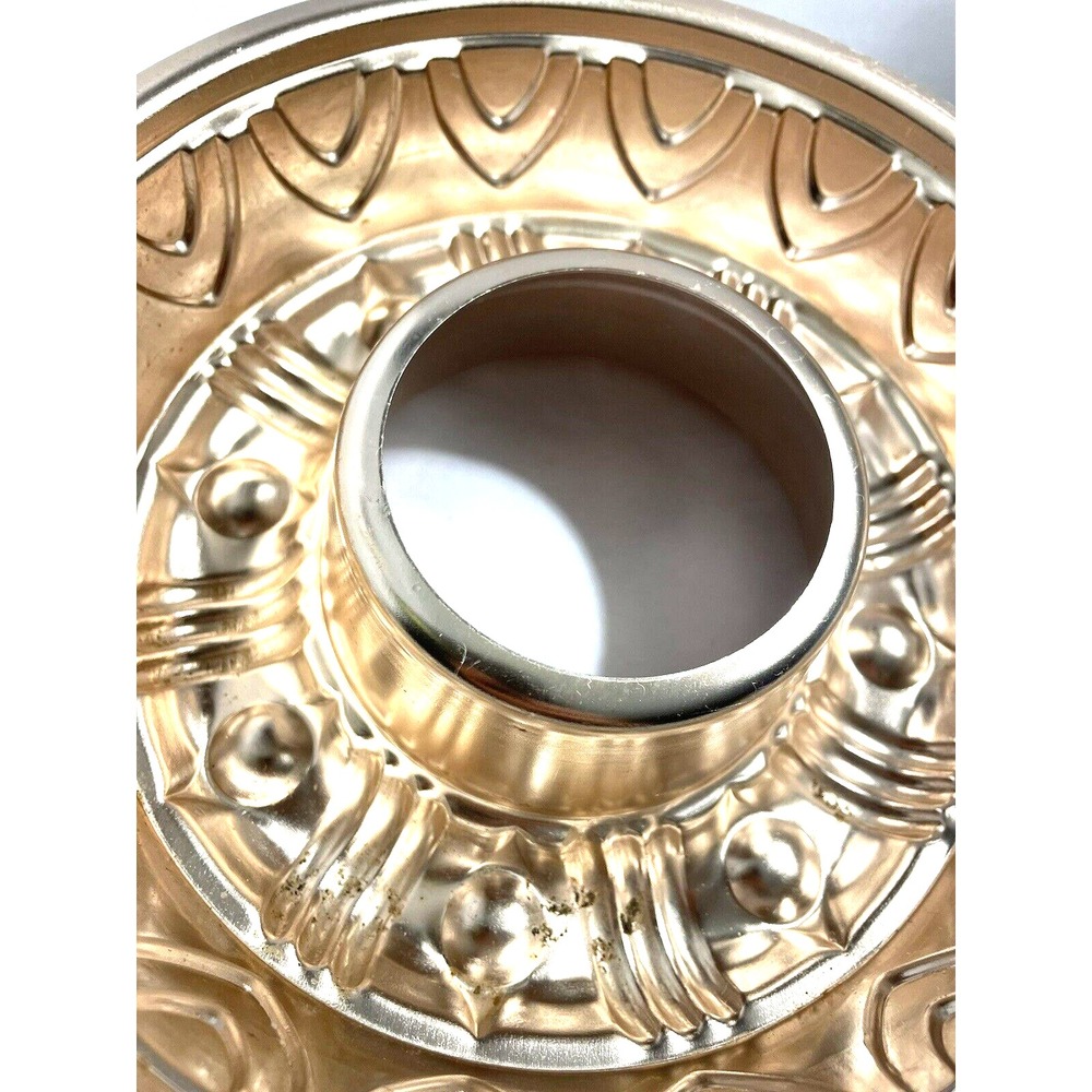 Vintage Copper Aluminum Jello Mold Bundt Cake Pan Wall Hanging 8.5" Diameter - Picture 5 of 6